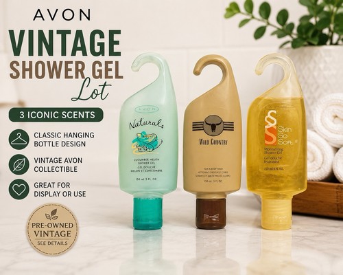 Vintage avon shower gel - shower, lot