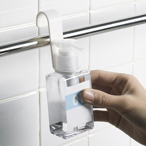 8pcs abs hanging bottle hooks - abs,