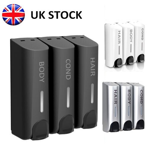 Soap dispenser 3x350ml wall - soap,