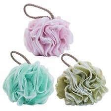  3pcs Shower Balls Mesh Balls